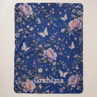 Sherpa Couverture Jardin Céleste pour Elle. Couverture Ro