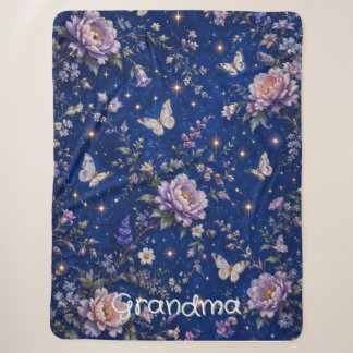Sherpa Couverture Jardin Céleste pour Elle. Couverture Ro