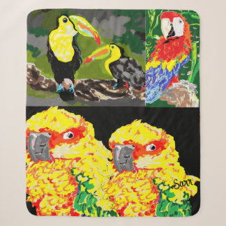 Sherpa Couverture : Oiseaux tropicaux