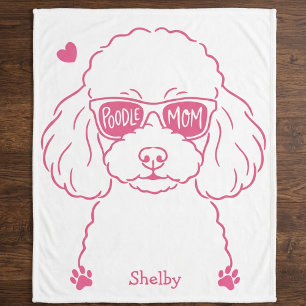 Sherpa Couverture personnalisée pour maman de caniche Ros