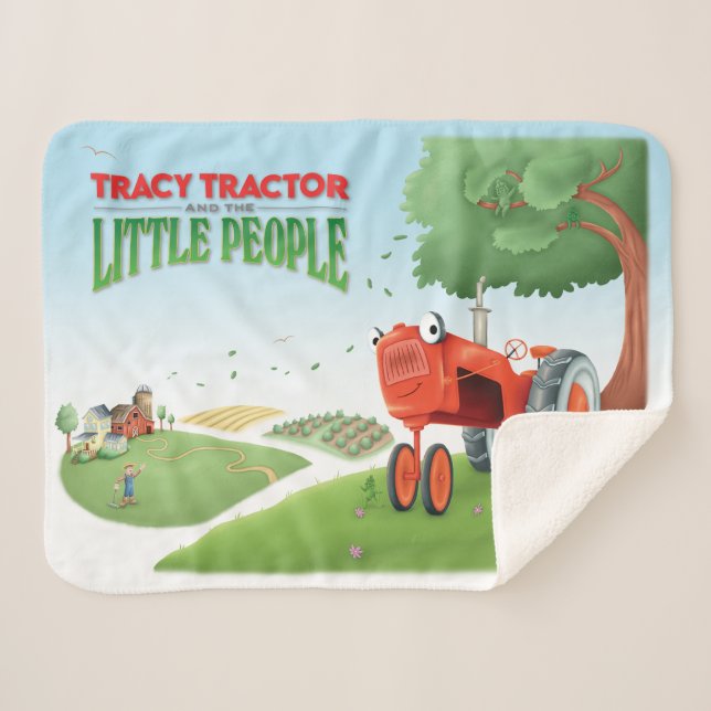 Sherpa Couverture Tracy Tractor (Devant (Horizontal))