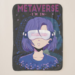 Sherpa Fille anime casque de réalité virtuelle couverture