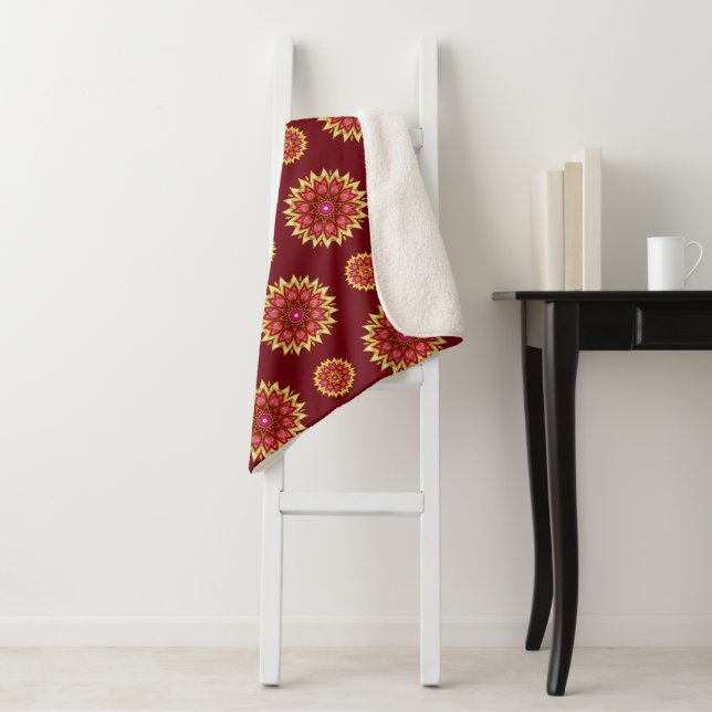 Sherpa Fleurs de couverture en Bourgogne (En situation)