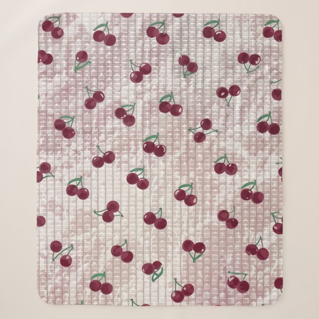 Sherpa Illustration de couverture au crochet de cerise –  (Devant)
