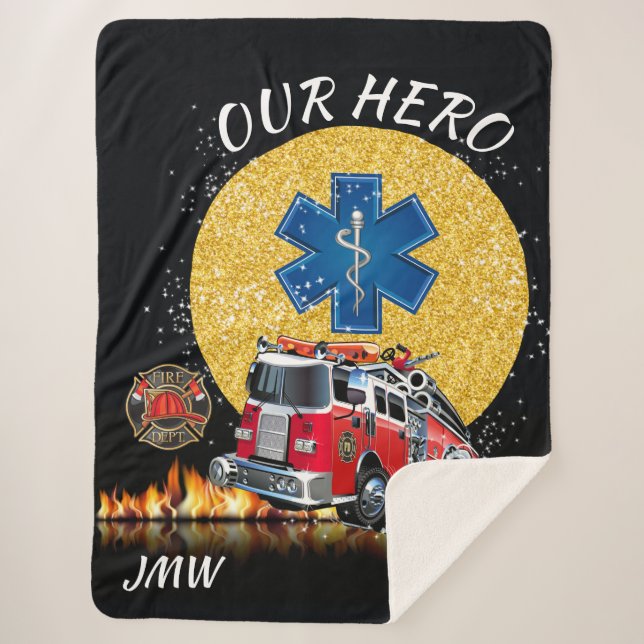 Sherpa LG Firefighter EMS enveloppé dans une couverture d (Devant)