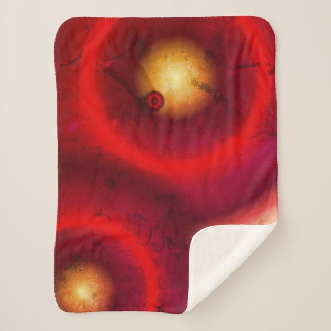 Sherpa Red Planets Soleil Cercles Couverture astronomique (Devant)