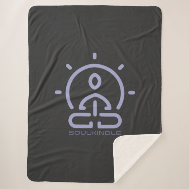 Sherpa "SoulKindle" Warm Fleece Jetez la couverture (Devant)