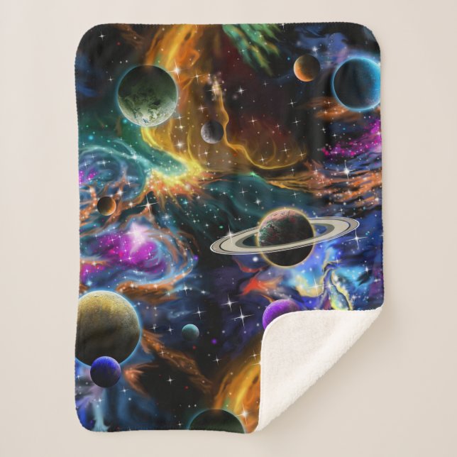 Sherpa Space Galaxy Nebula, Planètes, Petite couverture S (Devant)