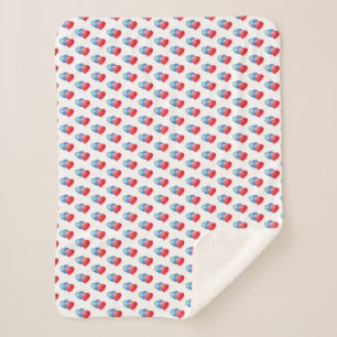 Sherpa Sweet Dreams Coeur couverture