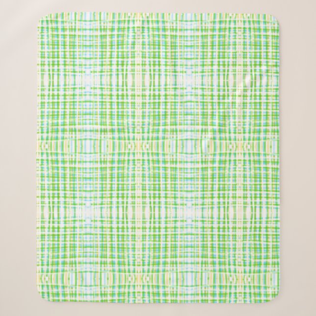 Sherpa Une couverture avec une plaque bleue et verte (Devant)