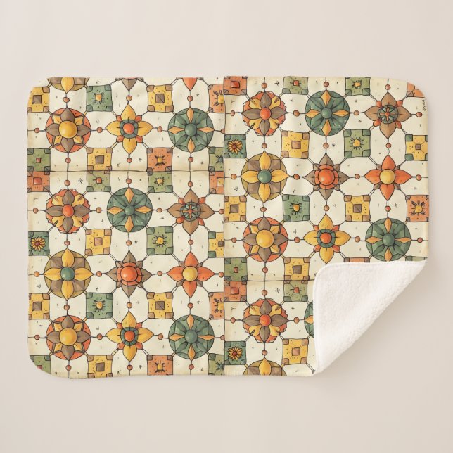 Sherpa une couverture motif-conte de fées (Devant (Horizontal))