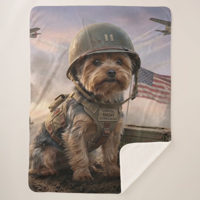 Sherpa Yorkie Héros des Forces Spéciales | Couverture She (Devant)