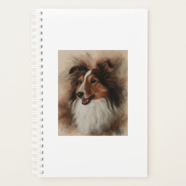 Shetland Sheepdog Sheltie sourire (Devant)