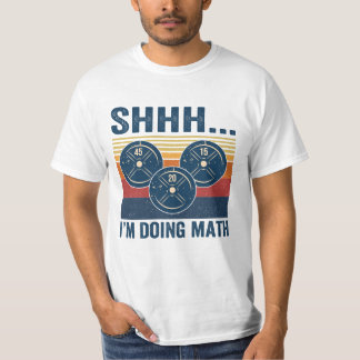 shh je fais des T-shirts maths