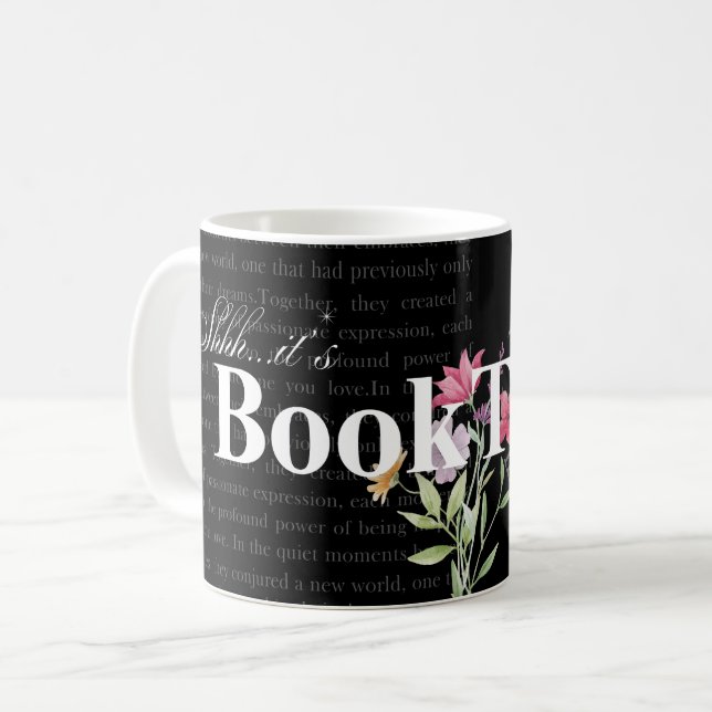 Shhh...c'est Book Time Mug (Devant gauche)