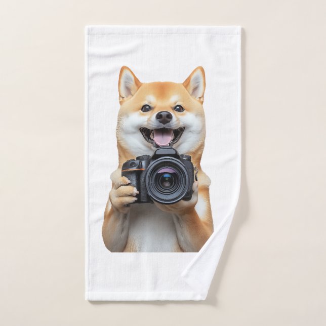 Shiba Inu     (Serviette à main)