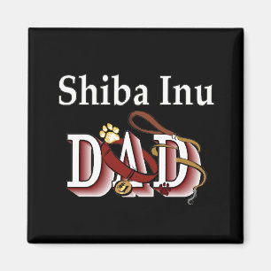 shiba inu dad Magnet
