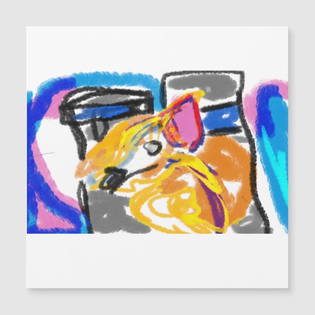 Shiba Inu dans la ville (Devant)