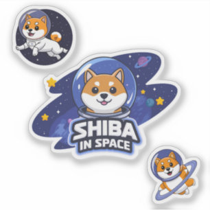 Shiba Inu dans l'espace, Shiba Inu Sticker