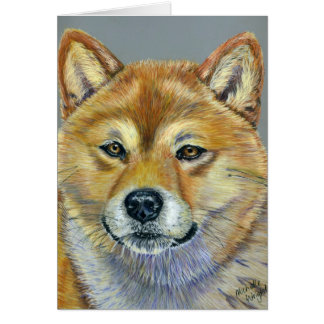 Shiba Inu Dog Art - Suki