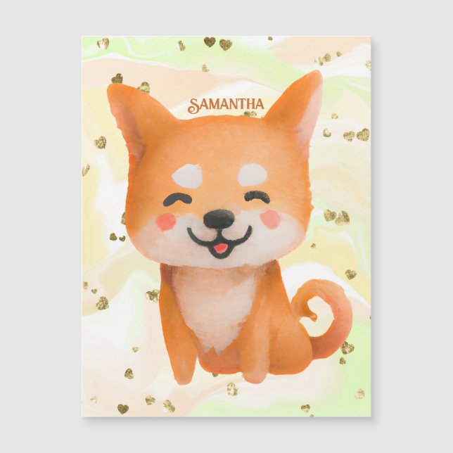 Shiba Inu souriant mignon (Devant)