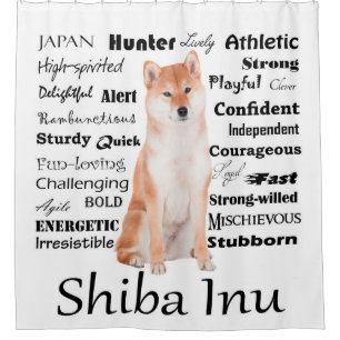 Shiba Inu Traits Douche Rideau