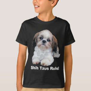 Shih Tzu badine le T-shirt