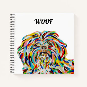 Shih Tzu Carré Carnet