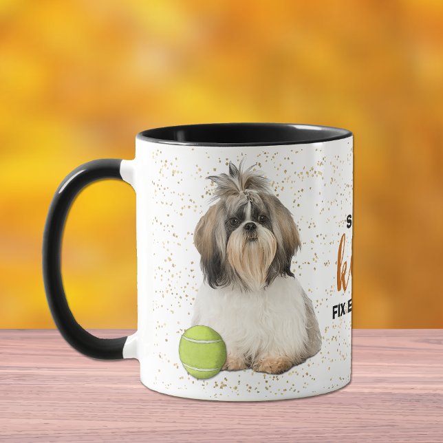 Shih-Tzu Dog Kisses Réparez tout Mug (Créateur téléchargé)
