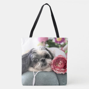 Shih Tzu Girl Grand Sac fourre-tout