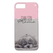 Shih Tzu Mama coque iphone pour Dog Moms