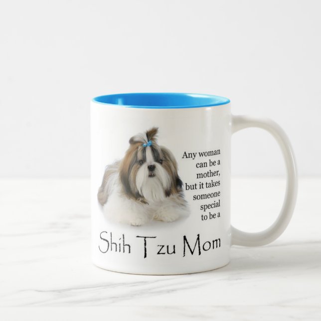 Shih Tzu Mom Mug (Droit)
