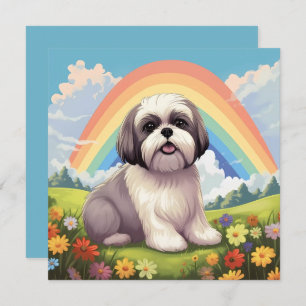 Shih Tzu Rainbow Bridge Nom du chien personnalisé