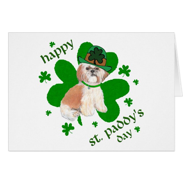 Shih Tzu Saint-Patrick (Devant horizontal)