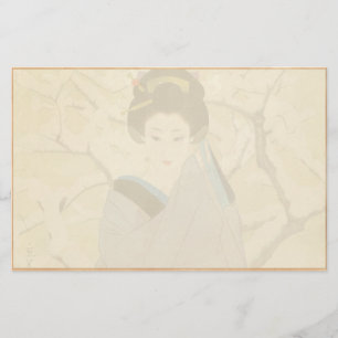 Shimura Tatsumi Deux Sujets Femmes Japonaises Neig