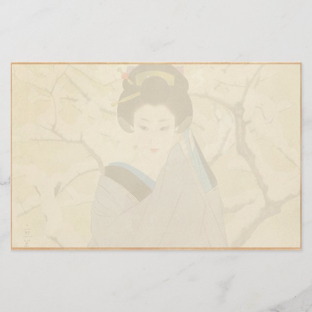 Shimura Tatsumi Deux Sujets Femmes Japonaises Neig (Devant)