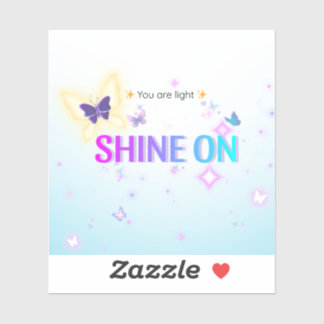 ✨ Shine On Sticker - Citation Pour Papillon Mini P
