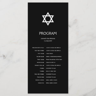 Shining Star Bar/Bat mitzvah Programme