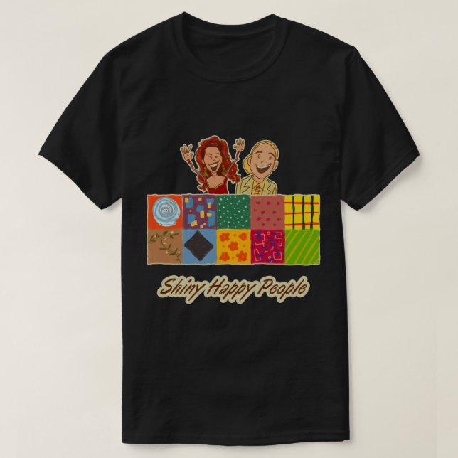 Shiny Happy People Classic T-Shirt (Design devant)
