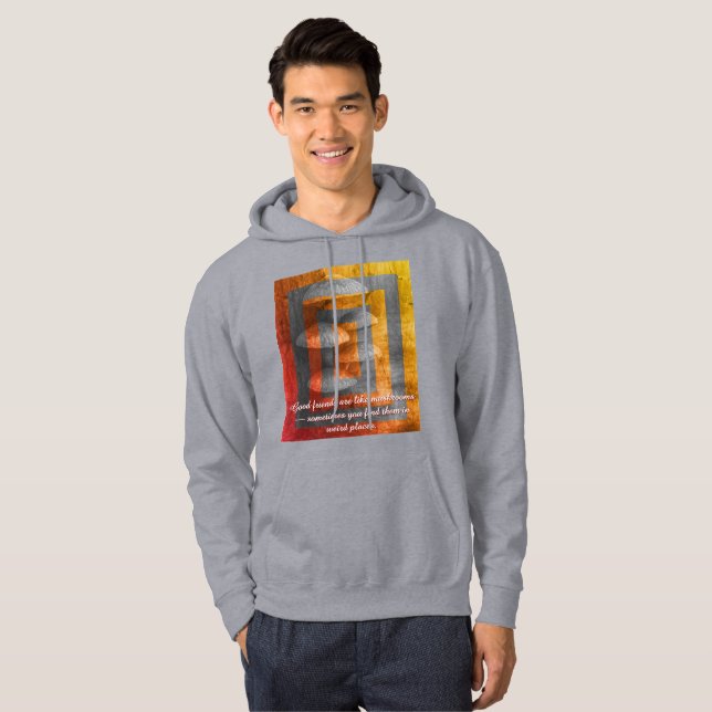 Shitake POH09 Pullover Hoodie T-Shirt (Devant entier)