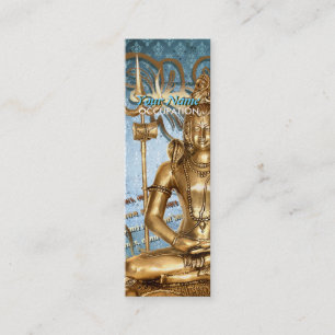 Shiva Blue Damask - Carte d'appel