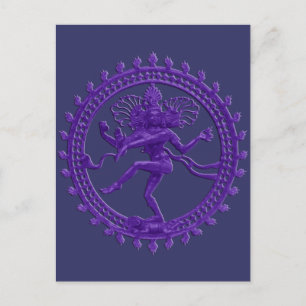 Shiva la carte postale de la danseuse cosmique