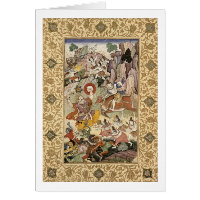 Shiva tuant le démon Andhaka, c.1585-90 (Devant)