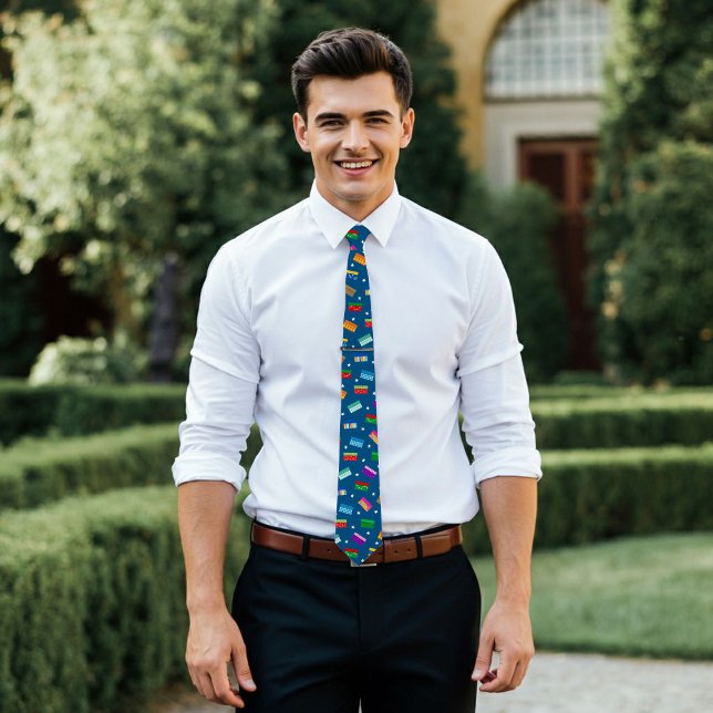 Shobox Star Cravate - Bleu (Créateur téléchargé)