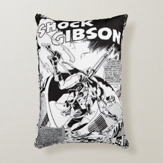 'SHOCK Gibson' Bande dessinée action Coussin