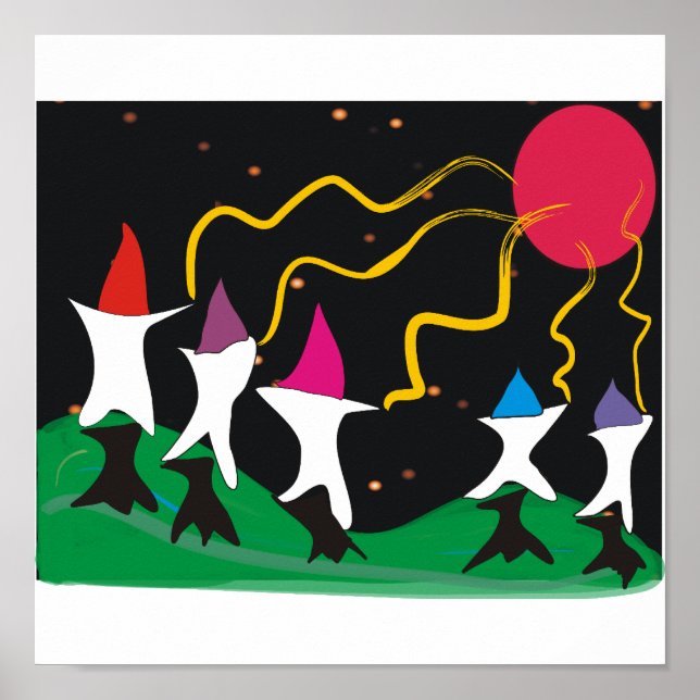 Shoot to the Moon--Art  Poster (Devant)