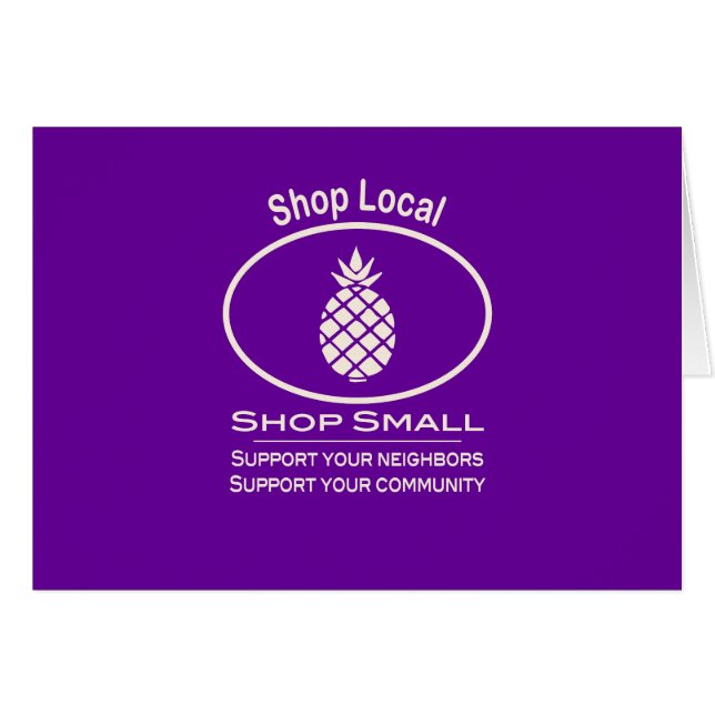 Shop Local, Shop Petite crème ananas (Devant horizontal)