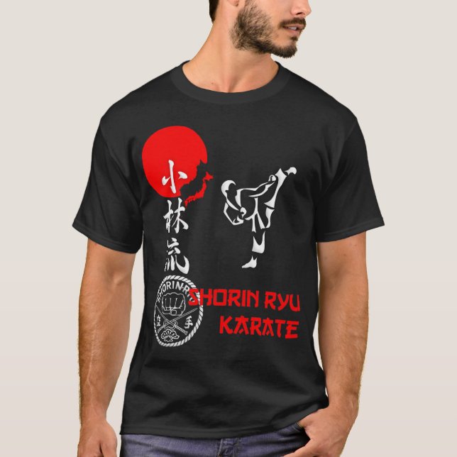 Shorin Ryu Karate Spirit - Karate Art T-Shirt (Devant)