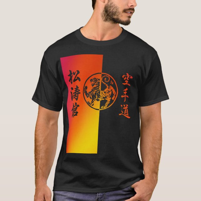 Shotokan Kanji couleurs - Karate Art T-Shirt (Devant)
