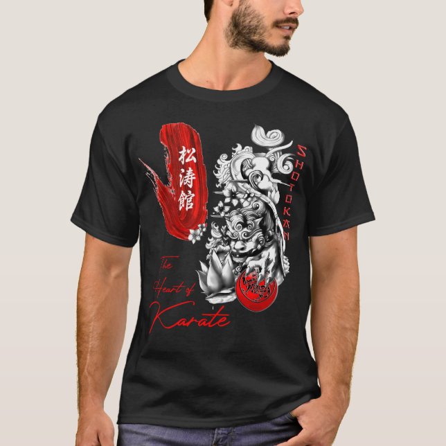 Shotokan Le Coeur du Karate Budo T-Shirt (Devant)